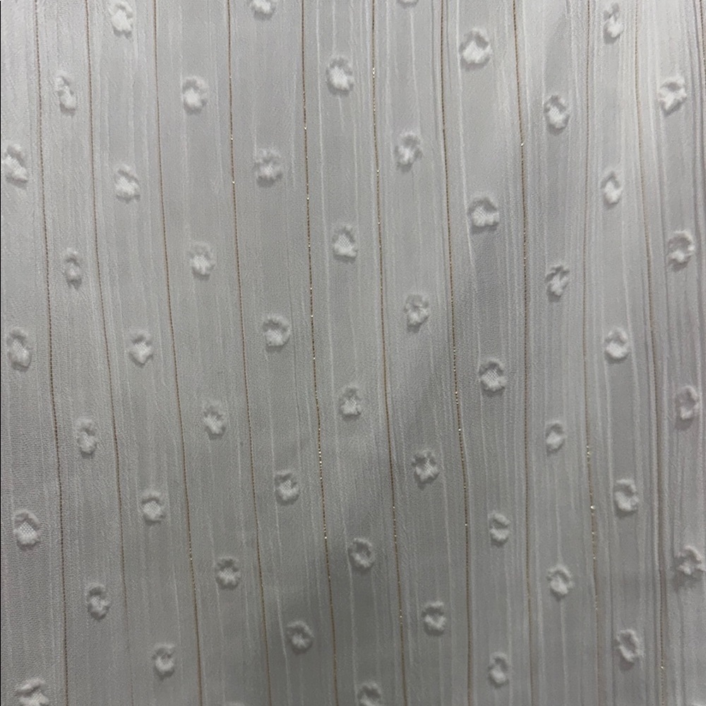 White Ruffled Sleeveless Blouse - Picture 3 of 6